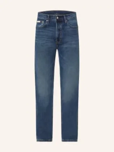 Straight fit džíny Calvin Klein modré