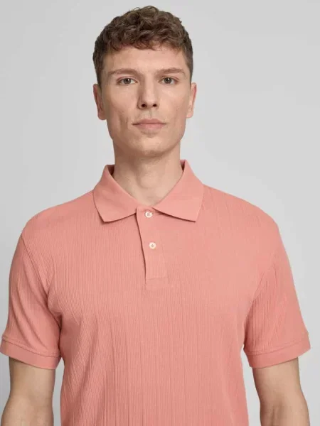 Koszulka polo o kroju regular fit z czystej bawełny model COLE' Selected Homme
