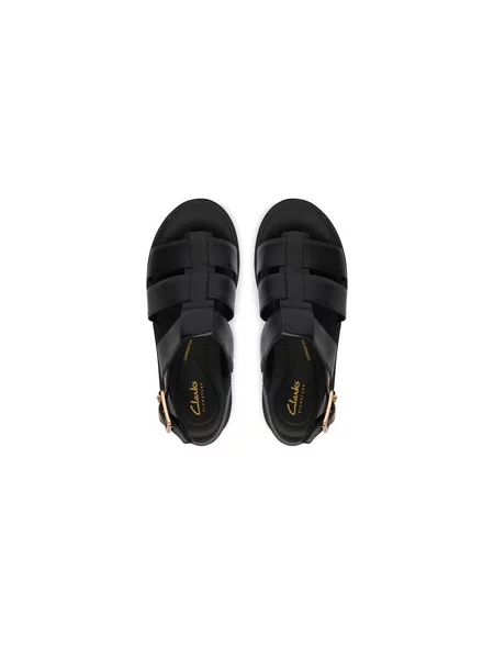 Clarks Szandál Strap fekete