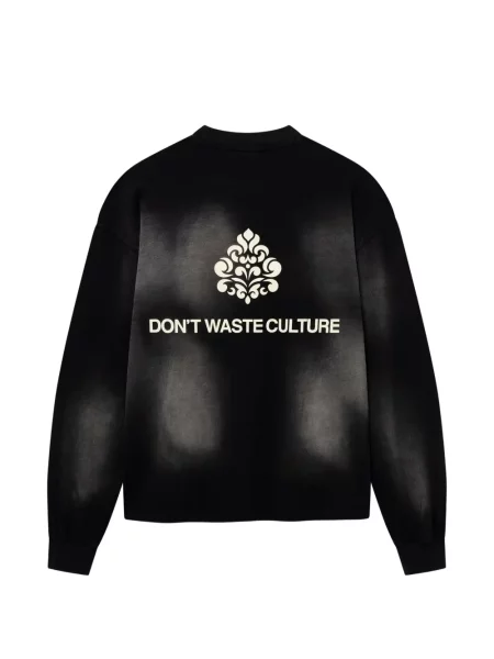 Lung hanorac Don't Waste Culture negru