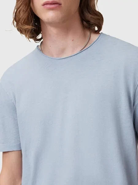 Majica AllSaints FIGURE za muškarce bez uzorka plava