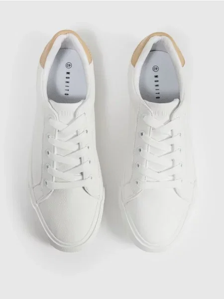 Mohito Sneakers stiliaus batai balta