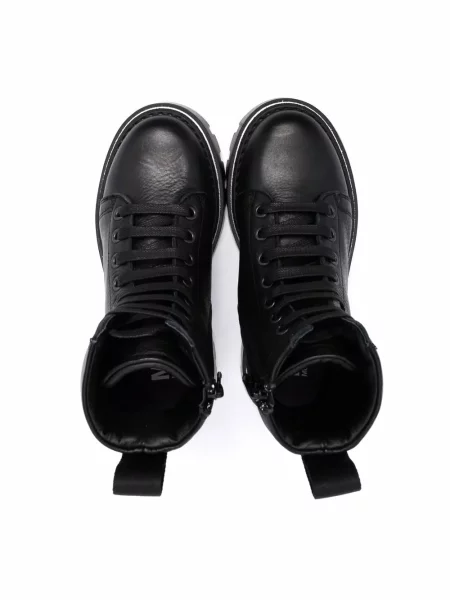 Botki dziecięce Mm6 Maison Margiela czarne