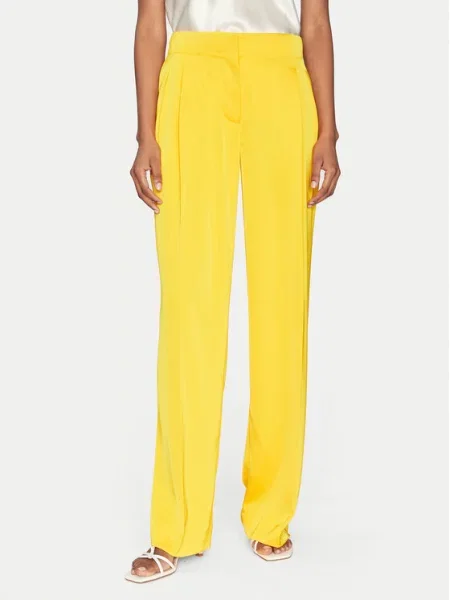 Palazzo hlače Carter Wide Leg žuta