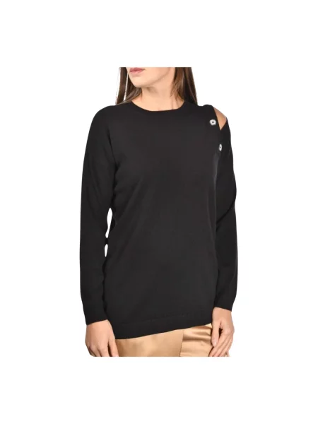 Sweter Gran Sasso z kaszmiru czarny