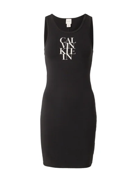 Calvin Klein Jeans Haljina crna bijela