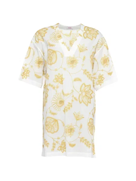 Mała sukienka mini Eres z dekoltem w serek garniturowa