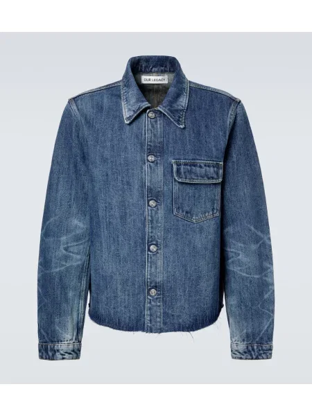 Дънково яке Our Legacy синьо