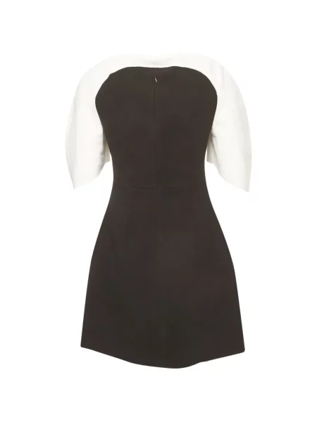 Rochie mini 424 din crep negru