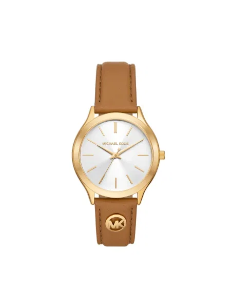 Michael Kors Hodinky Slim Runway hnedá