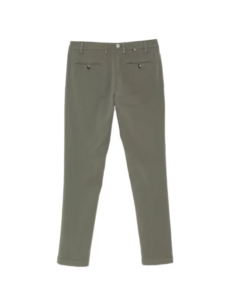 Pantaloni chino Canali verde