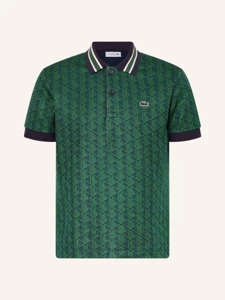 Lacoste Koszulka Polo Z Dżerseju blau zielone