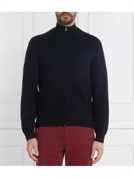 BOSS BLACK Pulover Palano-L negru