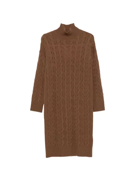 Rochie midi Max Mara tricotate maro