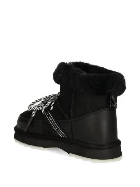 Botine Emu Australia cu șireturi din dantelă negru