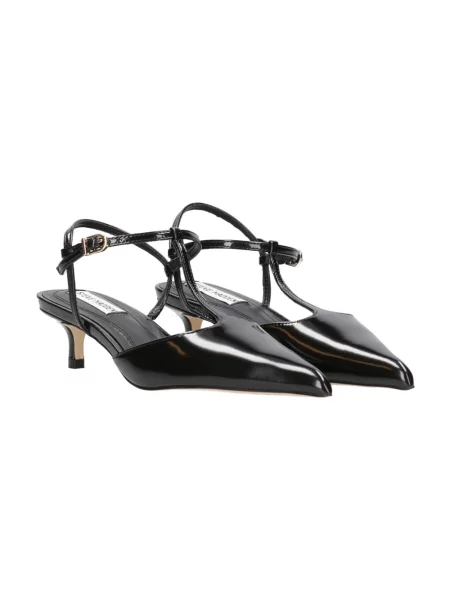 Czółenka Steve Madden skórzana czarna