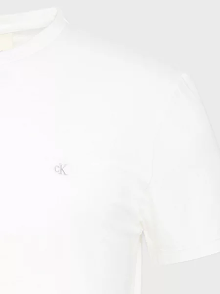 Стрейчева футболка Calvin Klein біла