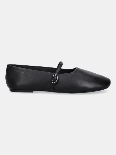 Calvin Klein Balerini cu glezna negru