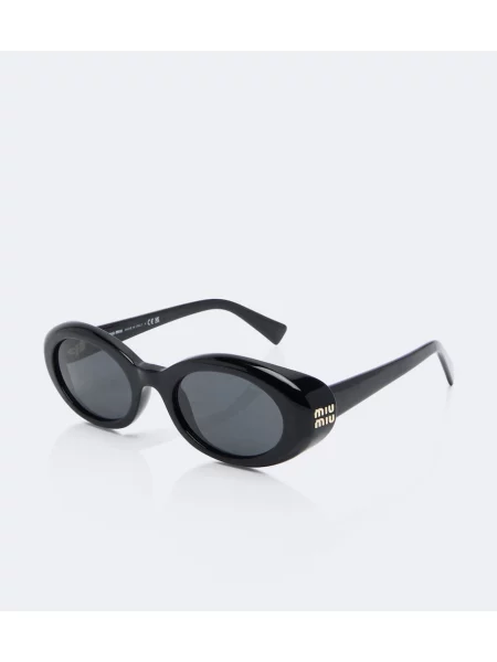 Ochelari de soare Miu Miu negru