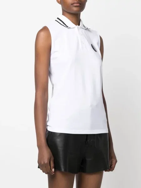 Polo Plein Sport alb
