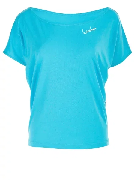 Winshape Tricou funcțional azur alb