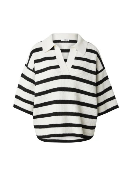 EDITED Tricou supradimensional Mireia negru alb