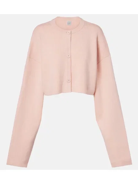 Cropp cardigan Toteme de lână roz