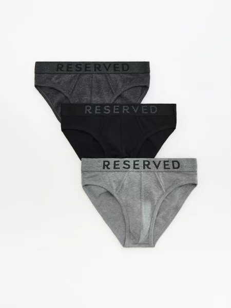 Классические трусы Reserved серые