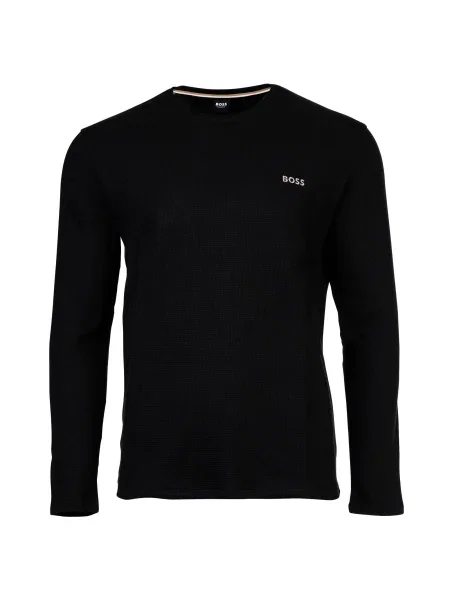 BOSS Tričko / offwhite černá