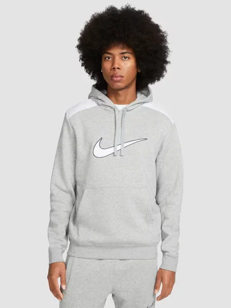 Худи Nike серое
