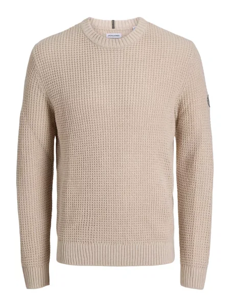 JACK & JONES Pulover JJLUKE' bej