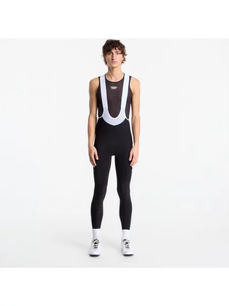 Pantaloni Pas Normal Studios Mechanism Thermal Long Bibs Black XL negru