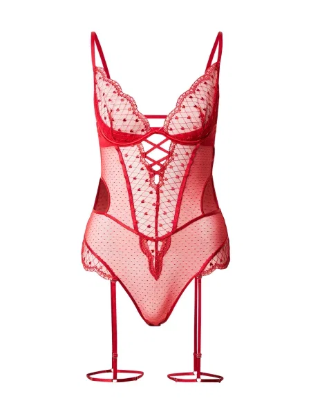 Hunkemöller Body Cordelie' roșu