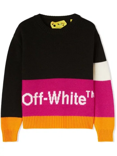 Sweter dziecięcy Off-white biały
