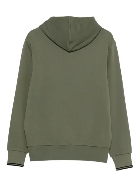 Hanorac cu glugă Fred Perry verde