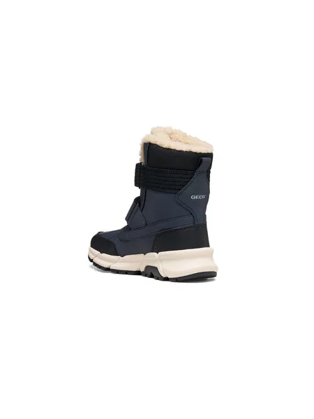 Čizme za snijeg Geox J Flexyper Plus Boy B Abx S Tamnoplava