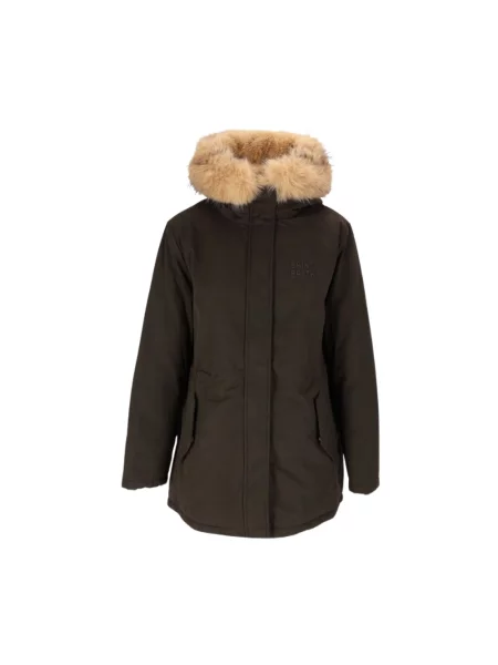 Parka Mc2 Saint Barth zielona
