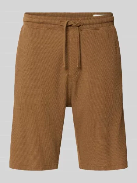 Szorty dresowe o kroju relaxed fit z mieszanka bawełny S.oliver Red Label