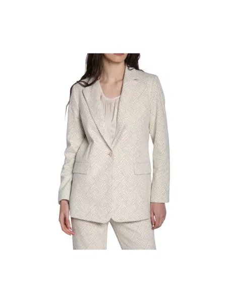 Marynarka Mason's z dżerseju beżowa