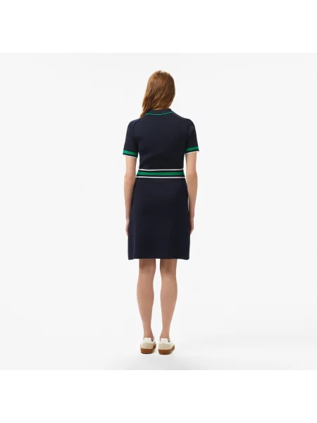 Классическое платье Lacoste синее