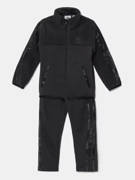 Adidas Originals Dětská tepláková souprava POLAR FLEECE ST černá