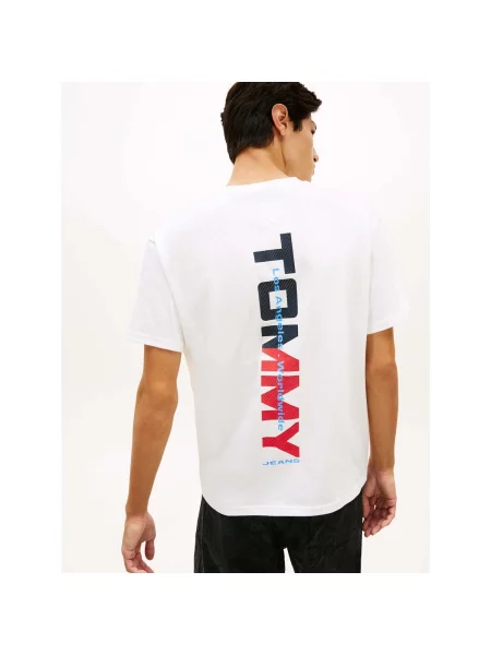Tricou Tommy Hilfiger bej