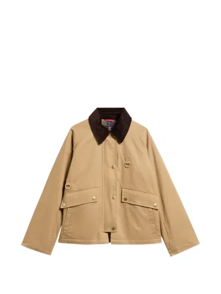Gulerat geacă Barbour de catifea cord