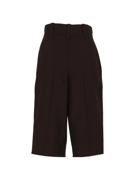 Cu centură pantaloni scurți Carven