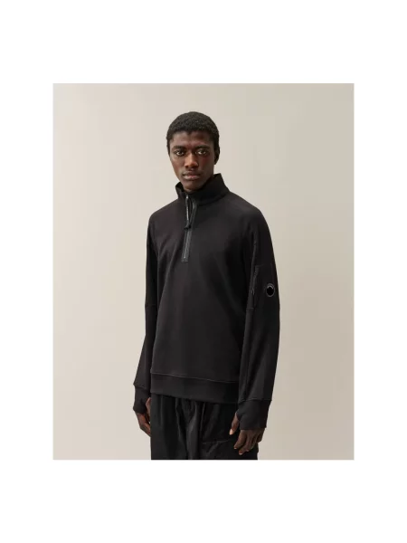 Lniana bluza polarowa C.p. Company czarna