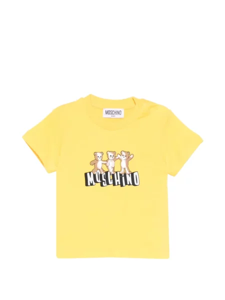 Koszulka dziecięca Moschino żółta