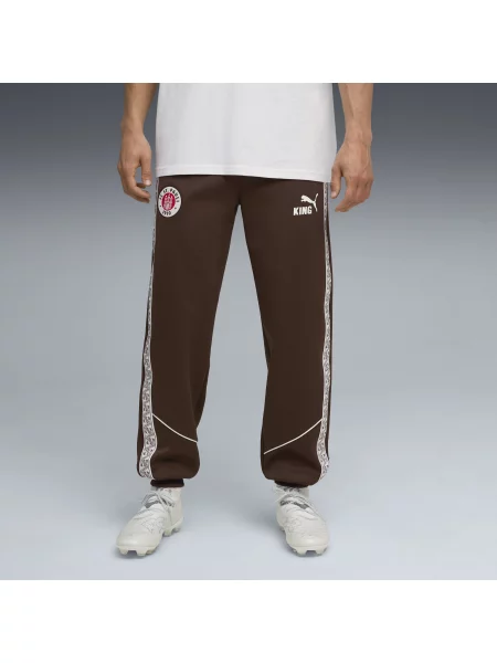 Spodnie FC St. Pauli KING Anthem brązowe