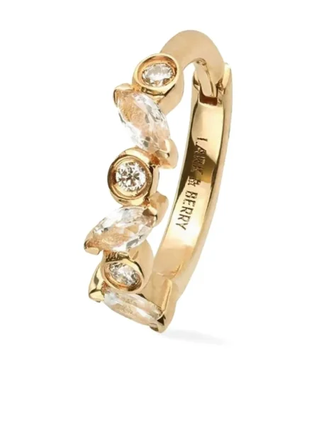 Diamant cercei Lark & Berry galben