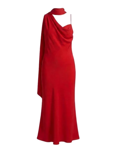 Nisia PartyWear Koktejlové šaty Tangalle Dress' červená