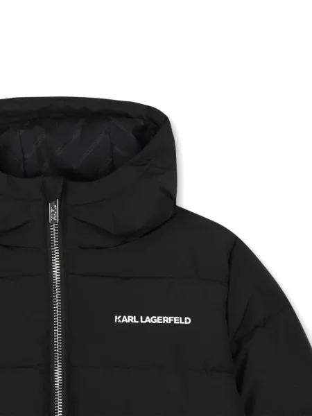 Kurtka dziecięca Karl Lagerfeld czarna